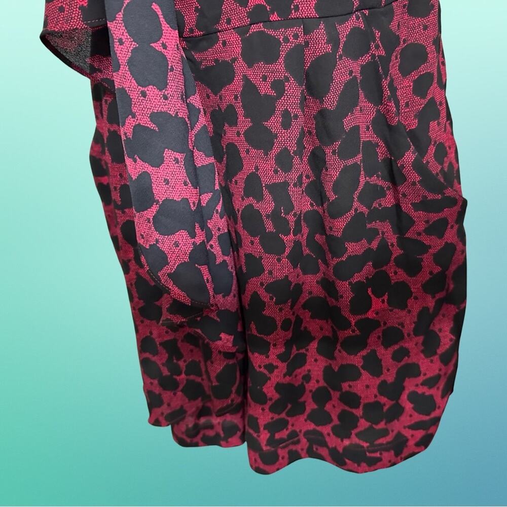 Romper for Summer Festivals Express 2014 Strapless Pink Cheetah Leopard Print - Picture 5 of 9